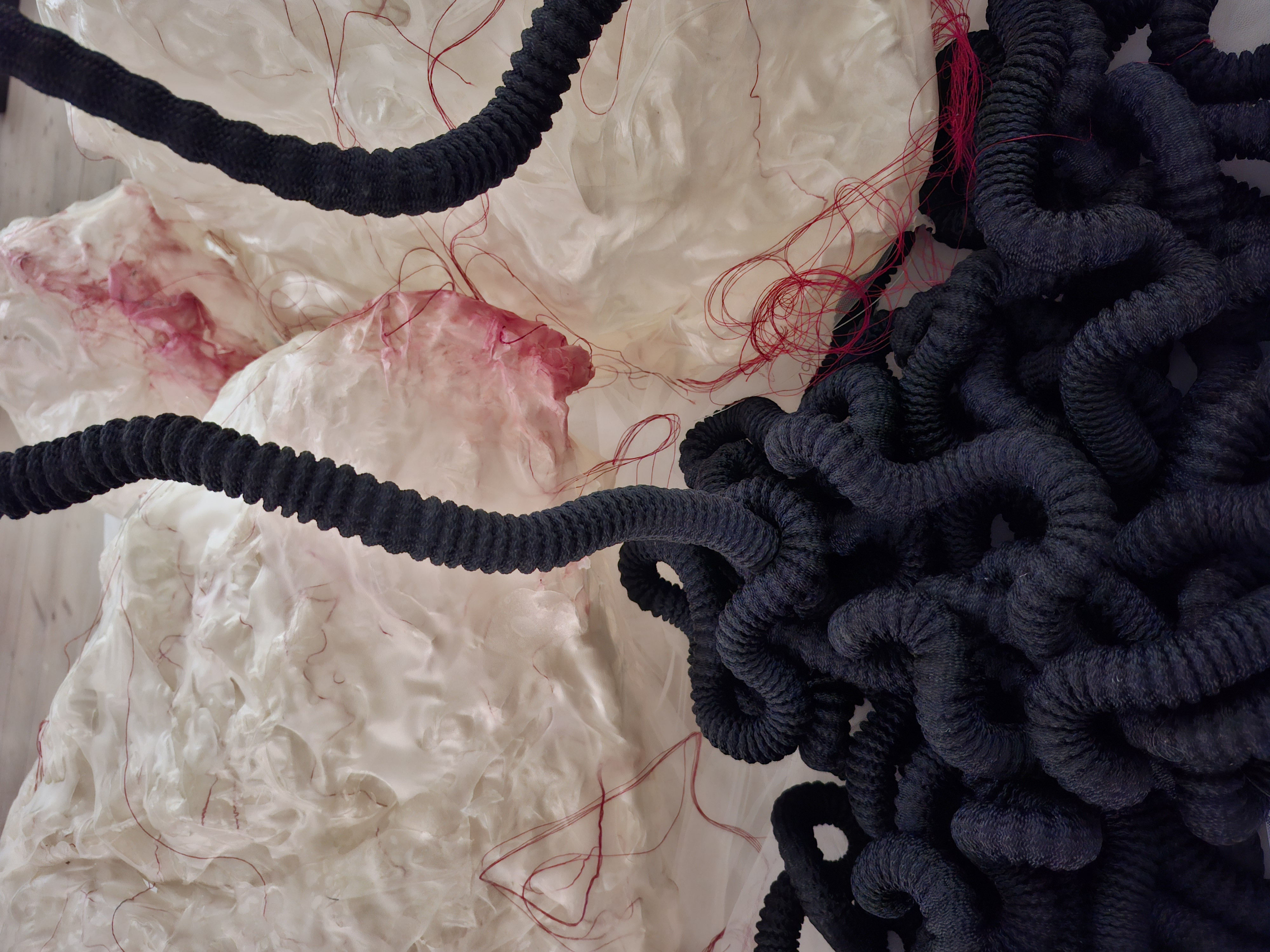 Kunstgespräch mit Belle Shafir und Hanna Regina Uber.